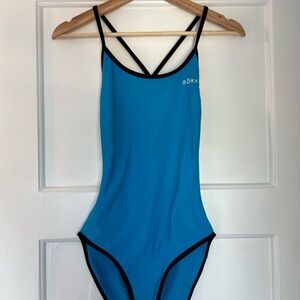 ROKA Blue One-Piece Swimsuit